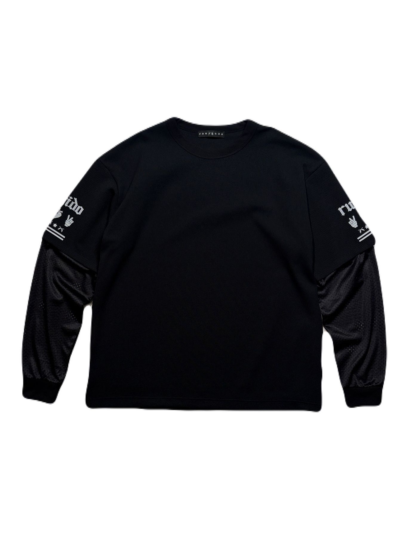 【予約品 8月23日(日) 締切】WAFFLE/MESH "RUGIDO" / ブラック