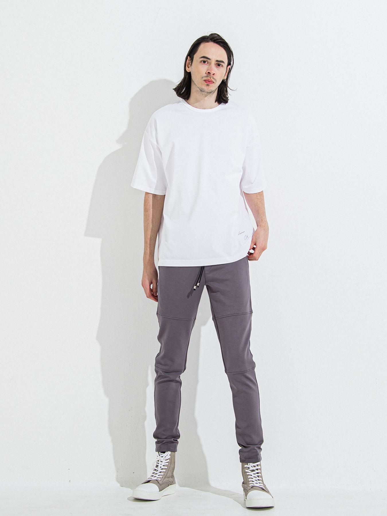 【予約品 】YOAKE PHOTO OVER TEE /  フォトオーバーサイズTシャツ / ホワイト