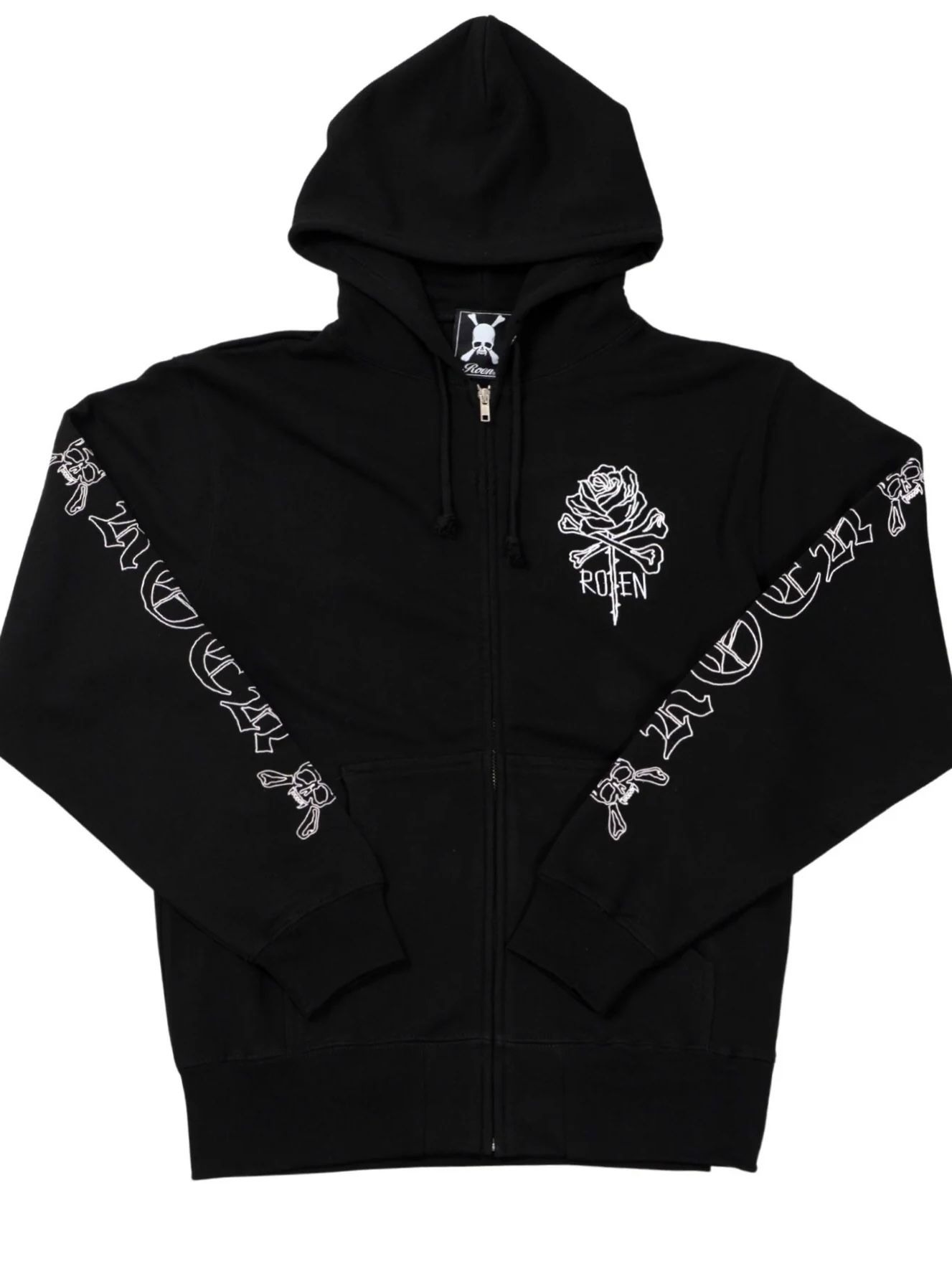 PRAYER ROEN SLEEVE PK / 長袖パーカー / ブラック 【Roen】