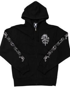 PRAYER ROEN SLEEVE PK / 長袖パーカー / ブラック 【Roen】