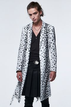 《予約品》 FlareJacket / ホワイトレオパード 【kiryuyrik】 2023年3月以降入荷予定