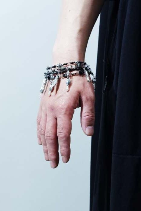 Necromancer ネクロマンサー Bracelet ブレスレット / BLACK 【Ranunculus】