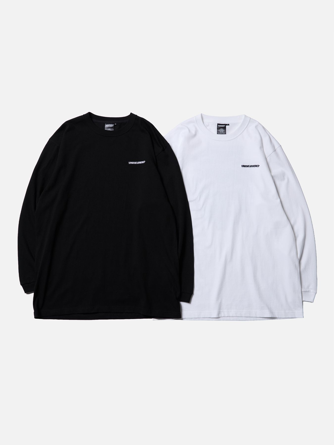 OBSERVER LST / プリント ロングスリーブTシャツ / BLACK
