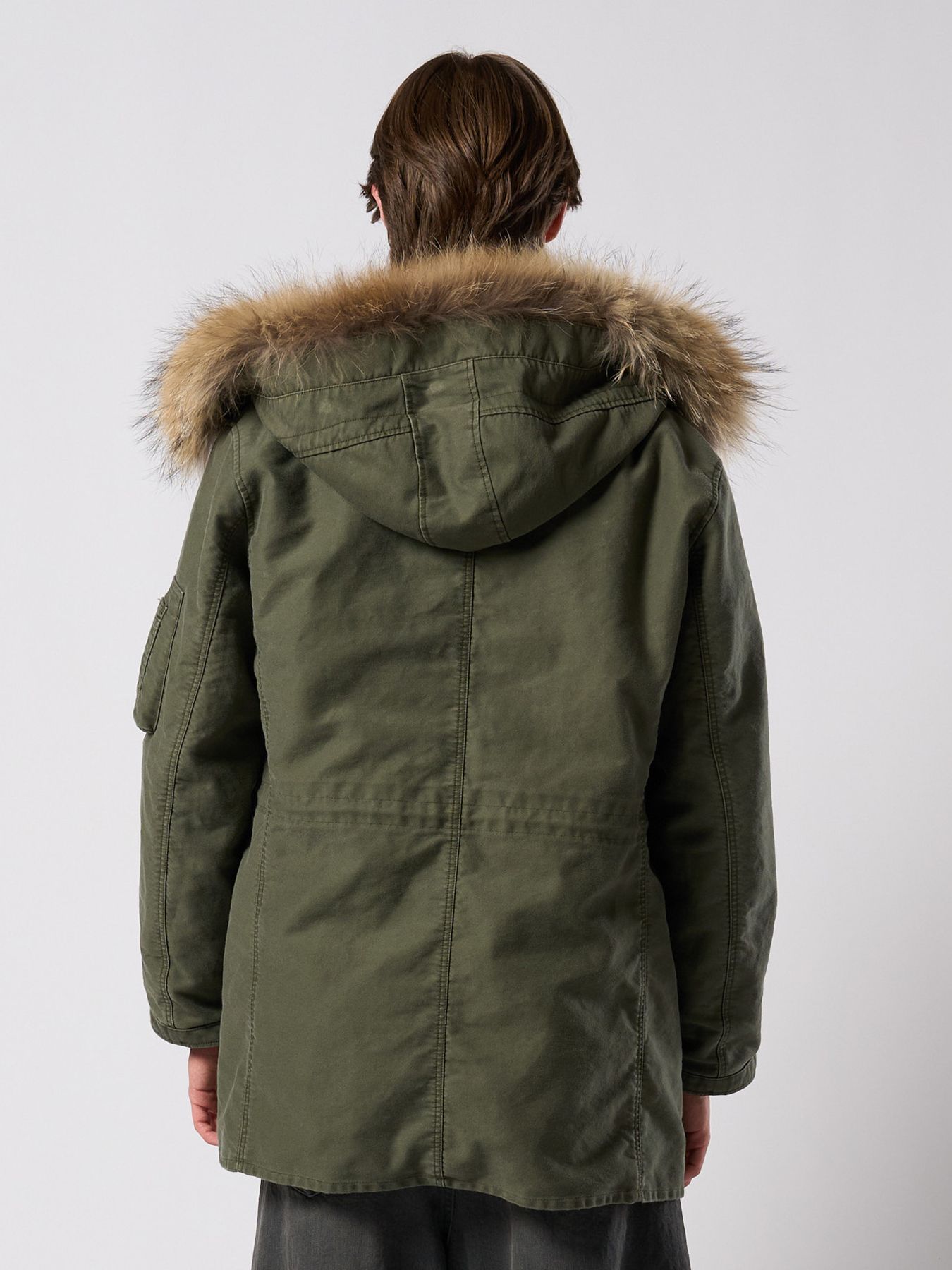 【予約品 4月19日(日) 18時締切】heavy moleskin N-3B/ ヘビーモールスキン N3B / オリーブカーキ