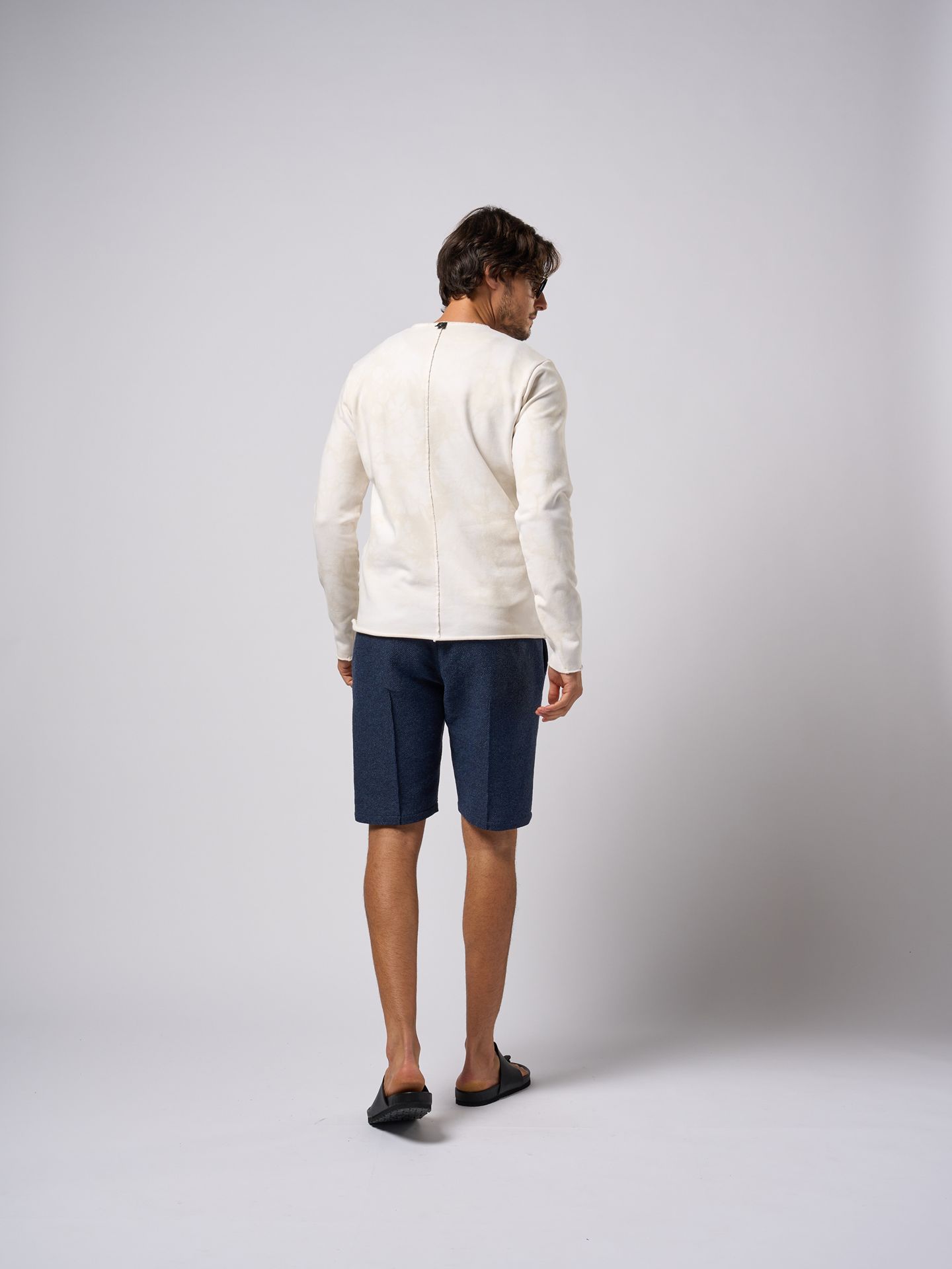 【予約品9月19日 10時締め】 cut-off sweatshirt  / Tシャツ / ライトイエロー