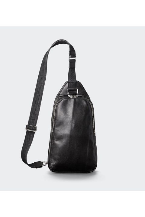 ボディバッグ Antique Leather / Black 【aniary】
