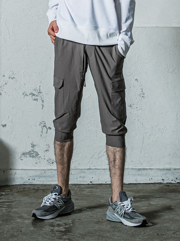 cargo cropped PTクロップドカーゴパンツ / グレー