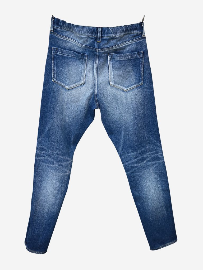 《予約11月17日19時締め》 MICK DENIM JERSEY / ジャージパンツ / インディゴUSED