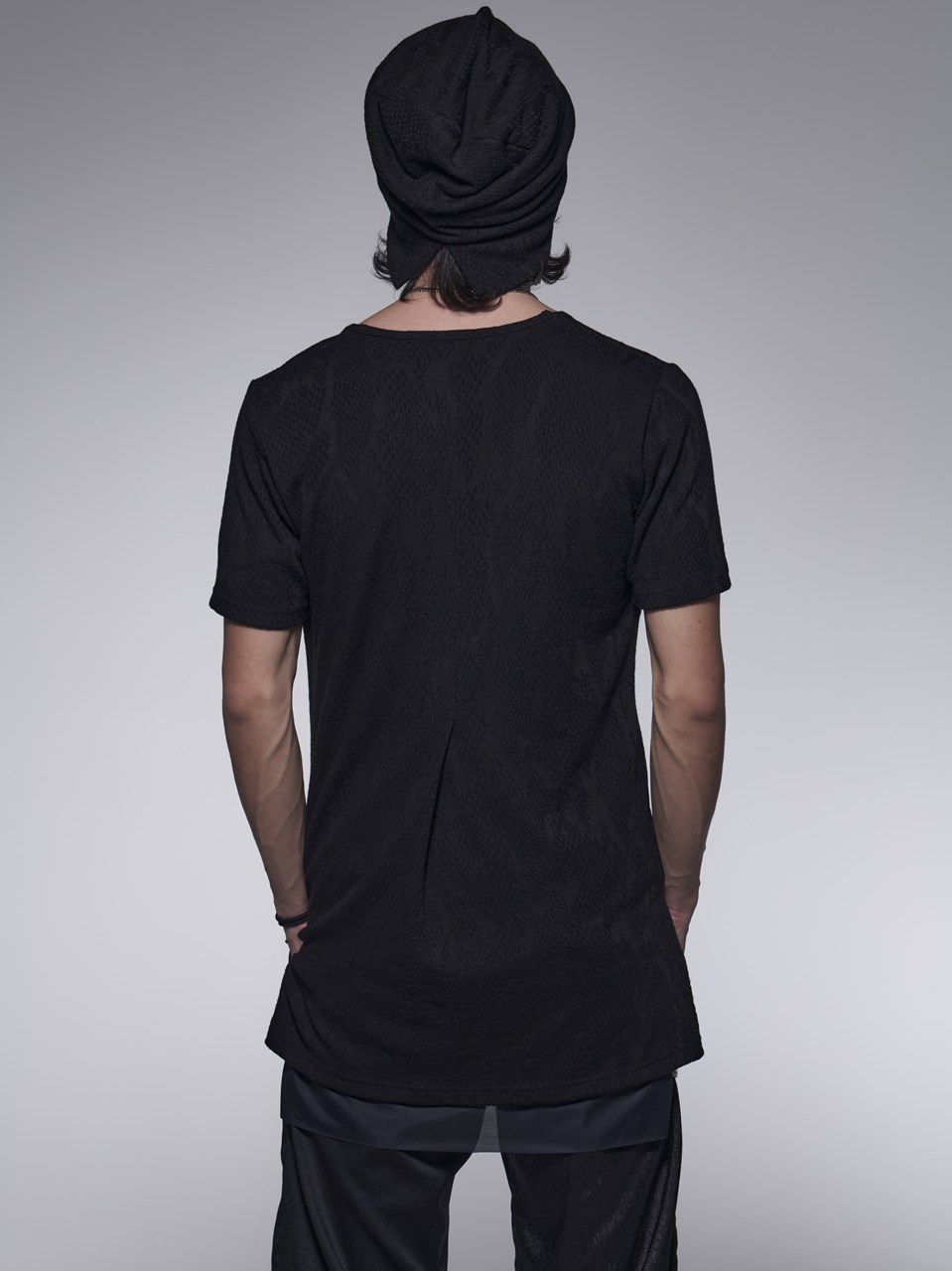 《予約品》 LayeredPetitFrillT-Shirt / ブラック・ブラック 【kiryuyrik】 7月以降入荷予定