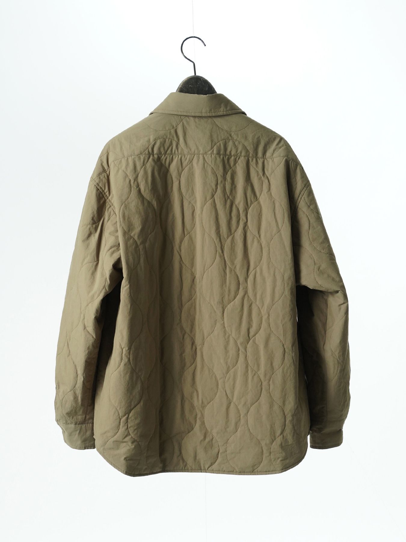 【予約品 5月6日(水) 締切】FLIPPADDING-SHIRTS / リバーシブルシャツ / オリーブ×オリーブ