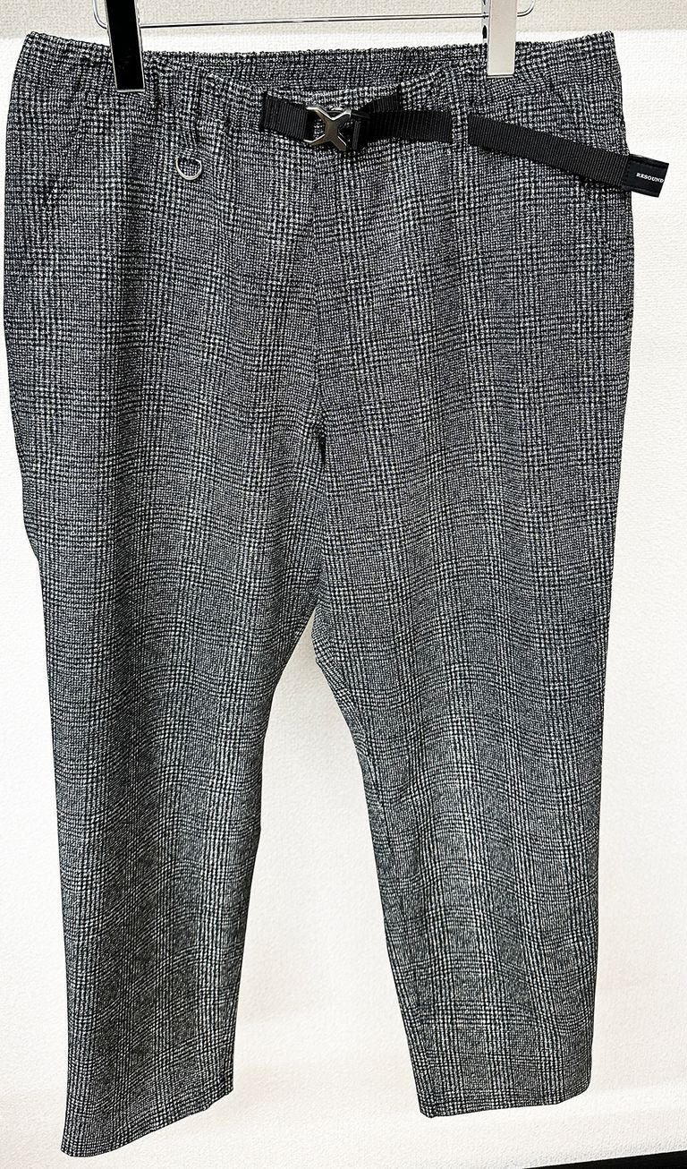 《予約品3月3日18：00締め》 PAT WIDE EASY PANTS / イージーパンツ / グレーブラック
