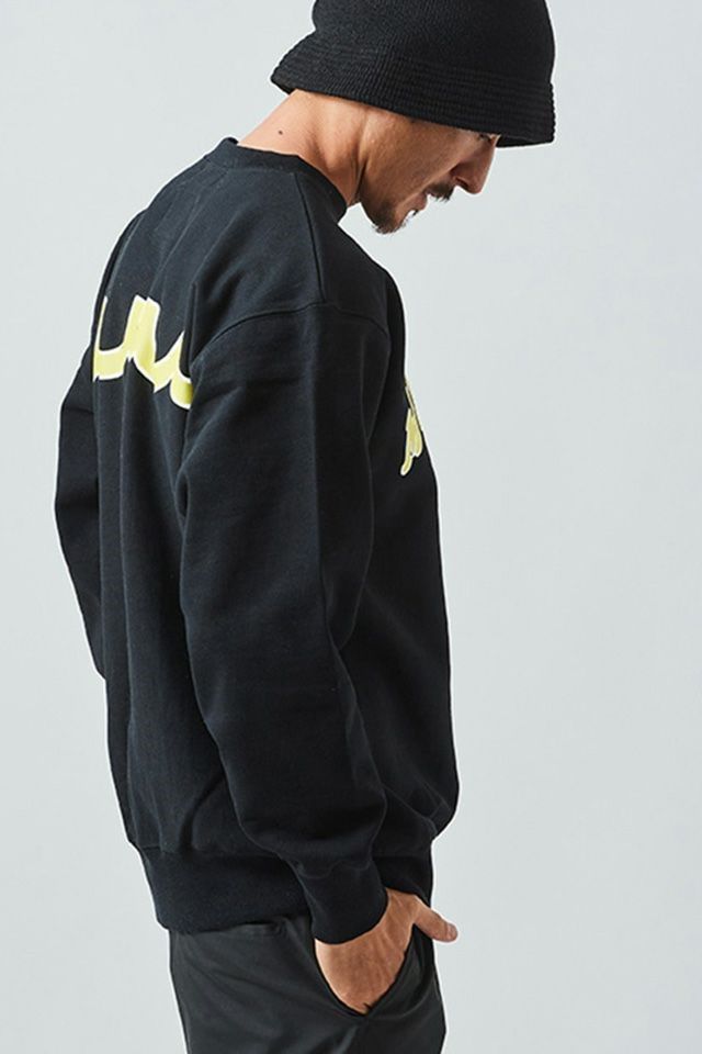 ACANTHUS x muta MARINE / アカンサス×ムータマリン / スウェット / muta Arc Logo Crewneck Sweatshirt / BLACK [MA2226]