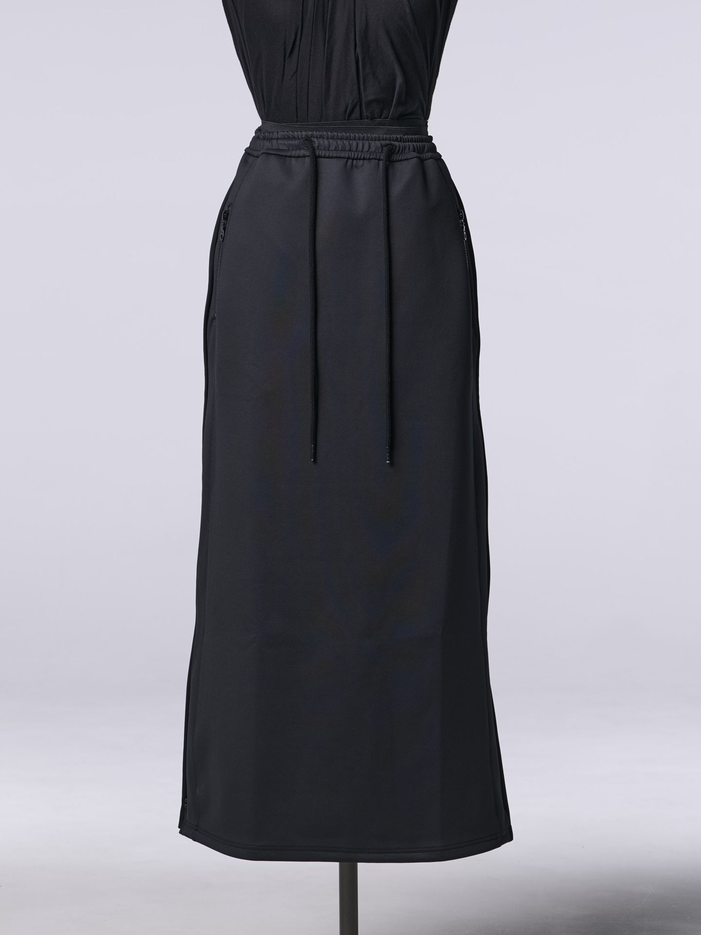 《予約品5月20日締》 SideZippSkirt / スリットスカート / ブラック