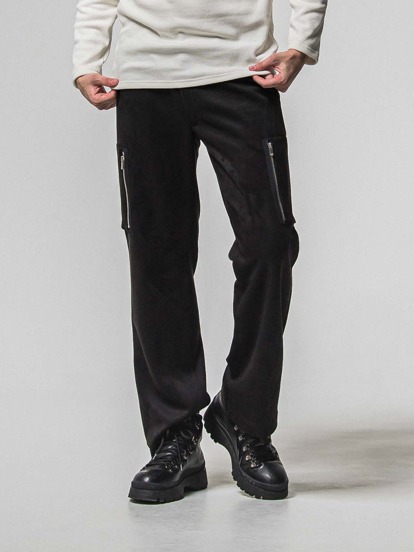 【予約品 8月31日(日) 締切】DAVID CARGO  PANTS / デヴィット カーゴパンツ / ブラック