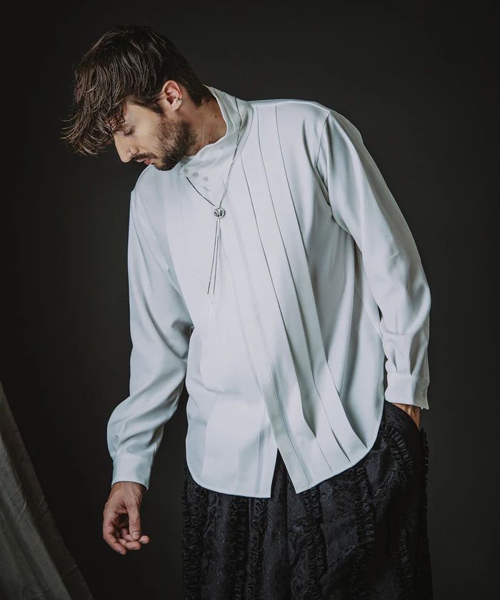 2WAYフライフロントタックシャツ WHITE