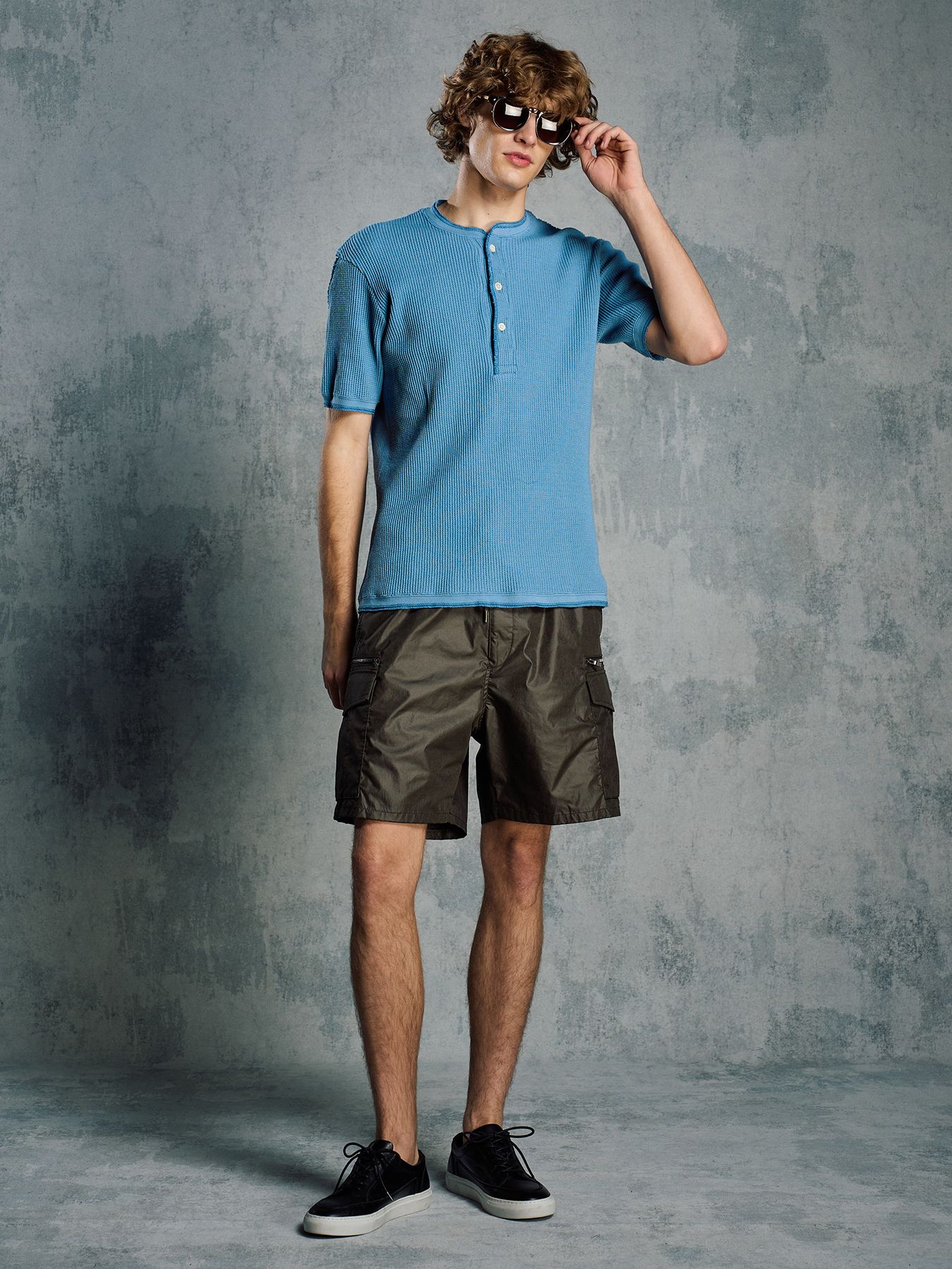 【予約品 1月25日(日) 締切】solid cargo shorts / ソリッド カーゴショーツ / カーキ
