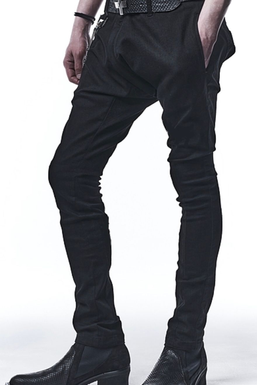 《予約品》 SaruelBondagePants ボンテージパンツ 刺繡無し BlackBlackDenim / Black 【kiryuyrik】 9月入荷予定