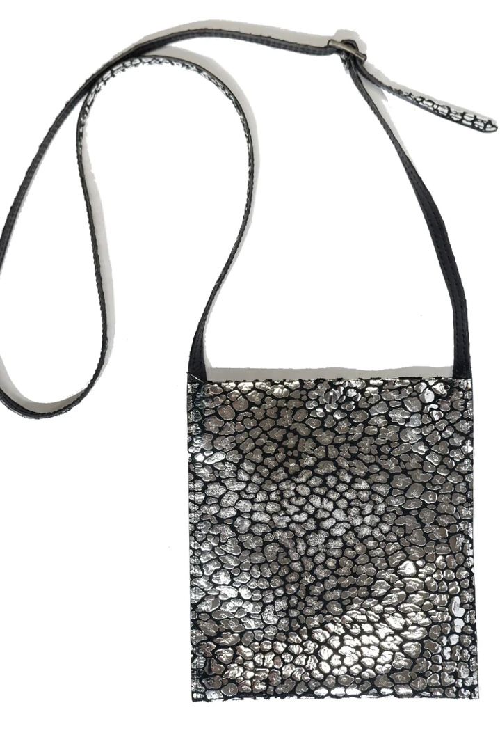 SACOCHE LEOPARD / 60SILVER 78024006【Roen】