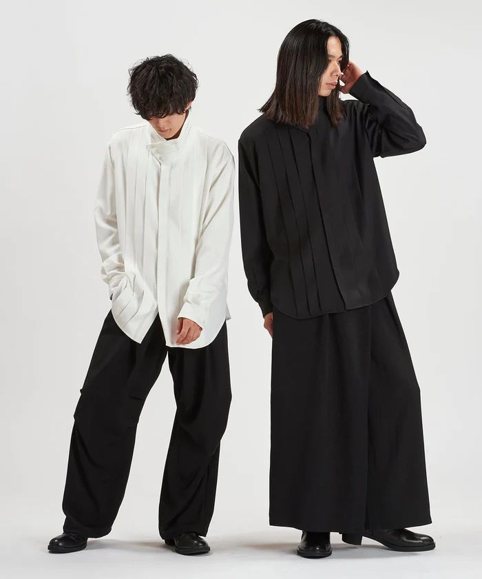 2WAYフライフロントタックシャツ WHITE