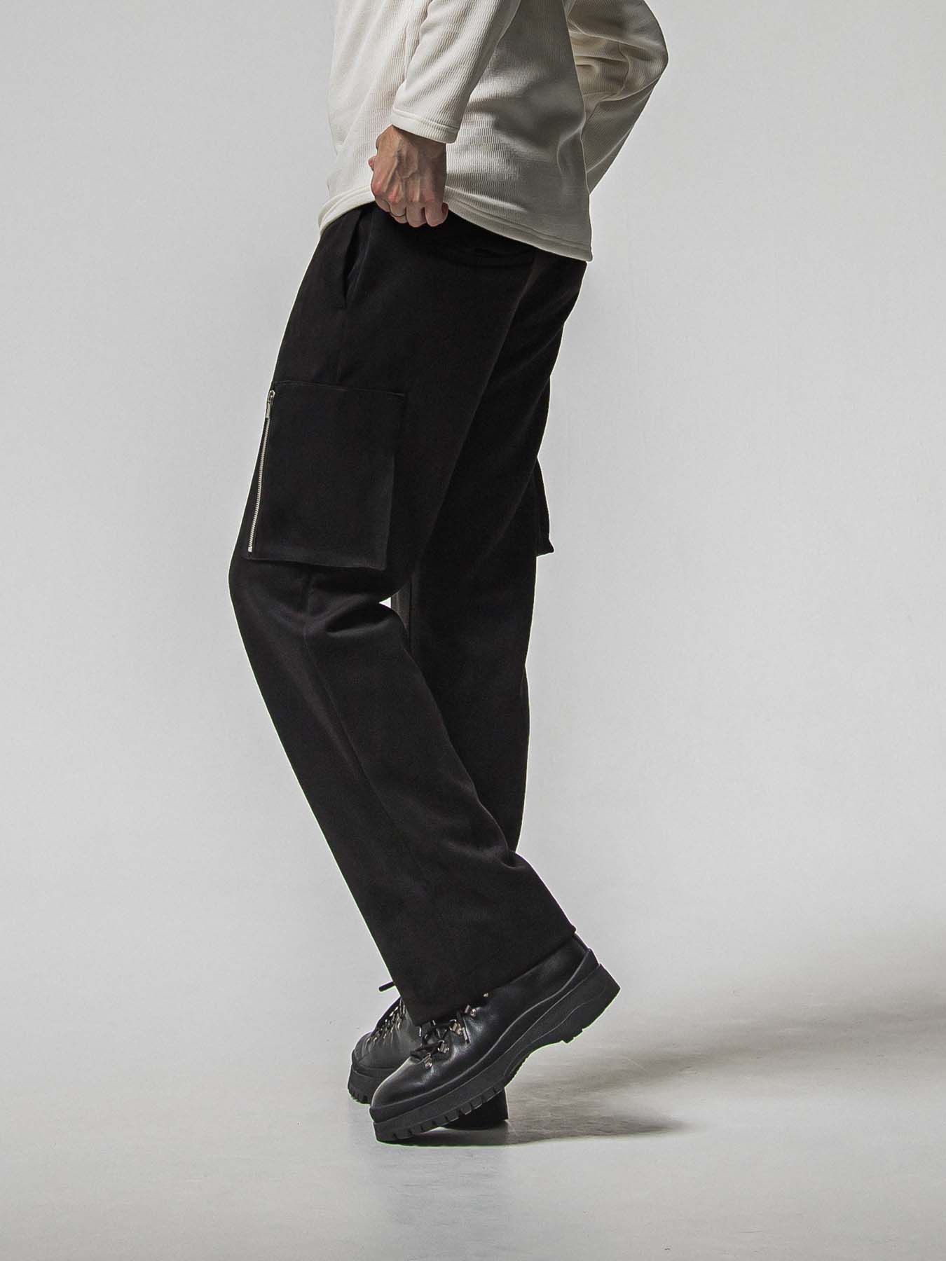 【予約品 8月31日(日) 締切】DAVID CARGO  PANTS / デヴィット カーゴパンツ / ブラック