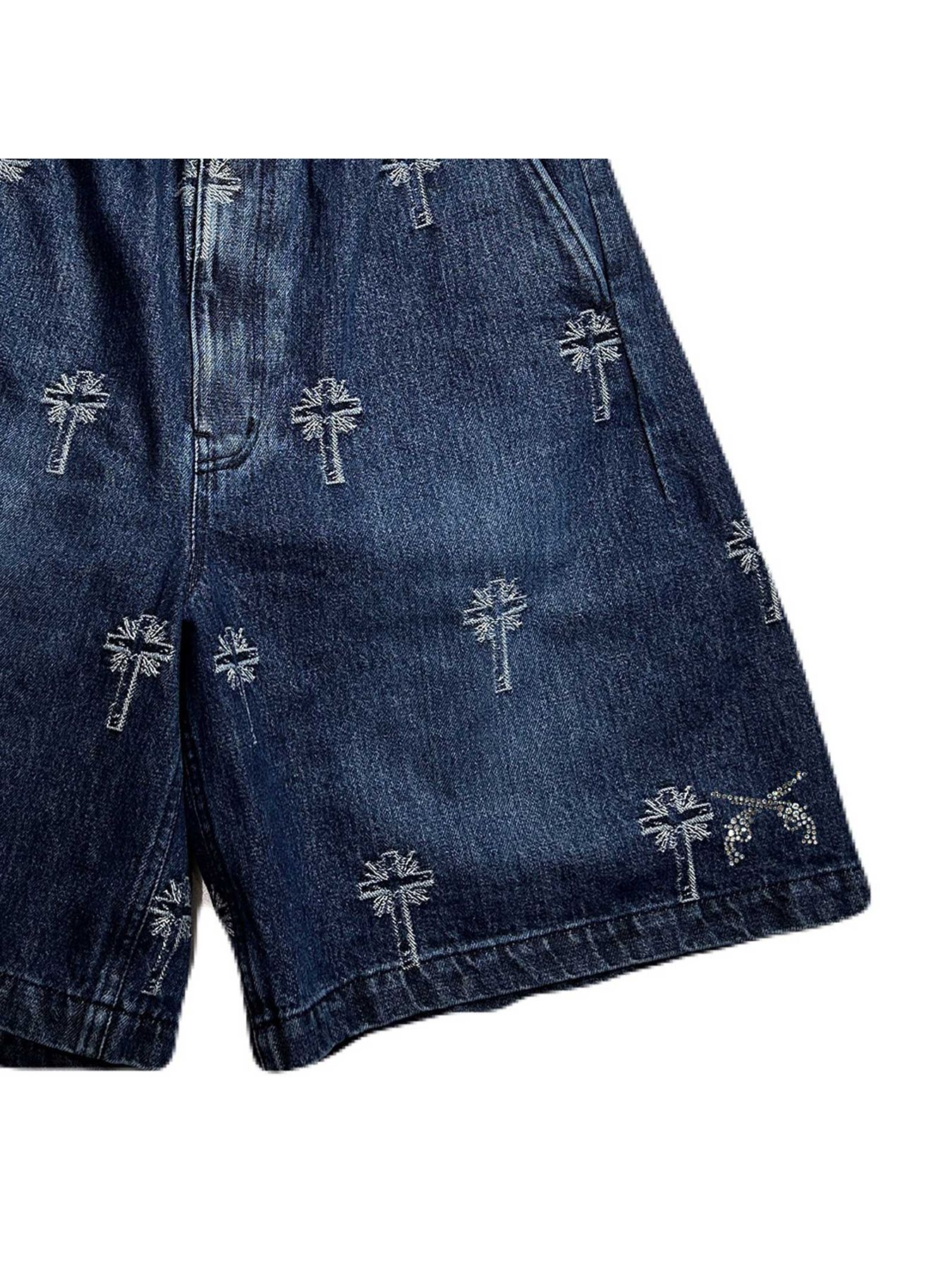 【予約品 8月10日(日) 締切 】CROSS JQ DENIM PT A / クロスジャガード デニムパンツ / クリスタル ブルー