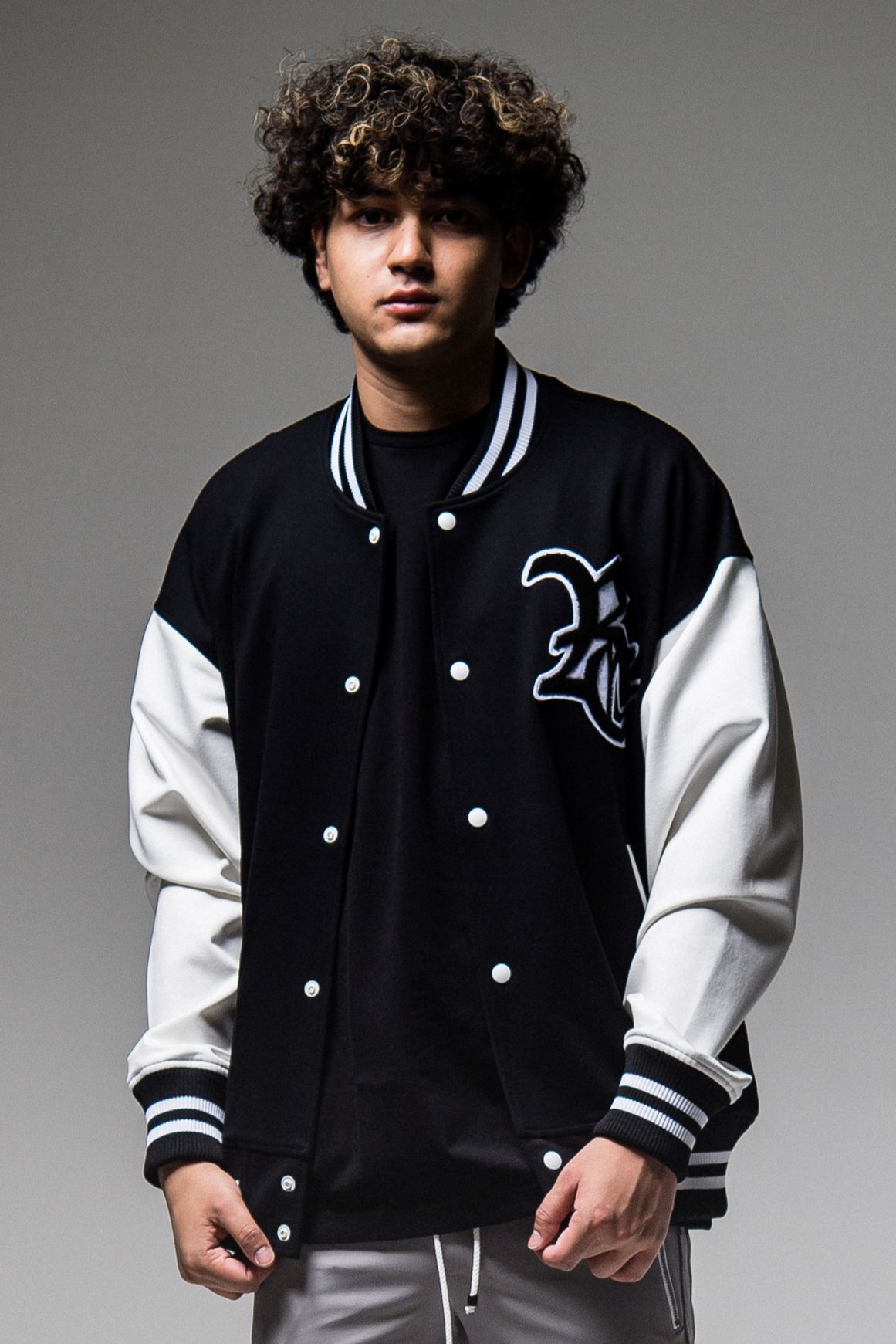 RESOUND CLOTHING - RC Jersey OVER VARSITY JACKET スタジャン