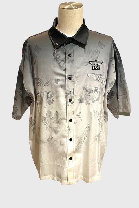 SHIRTS/  ブラック 【BOY LONDON】