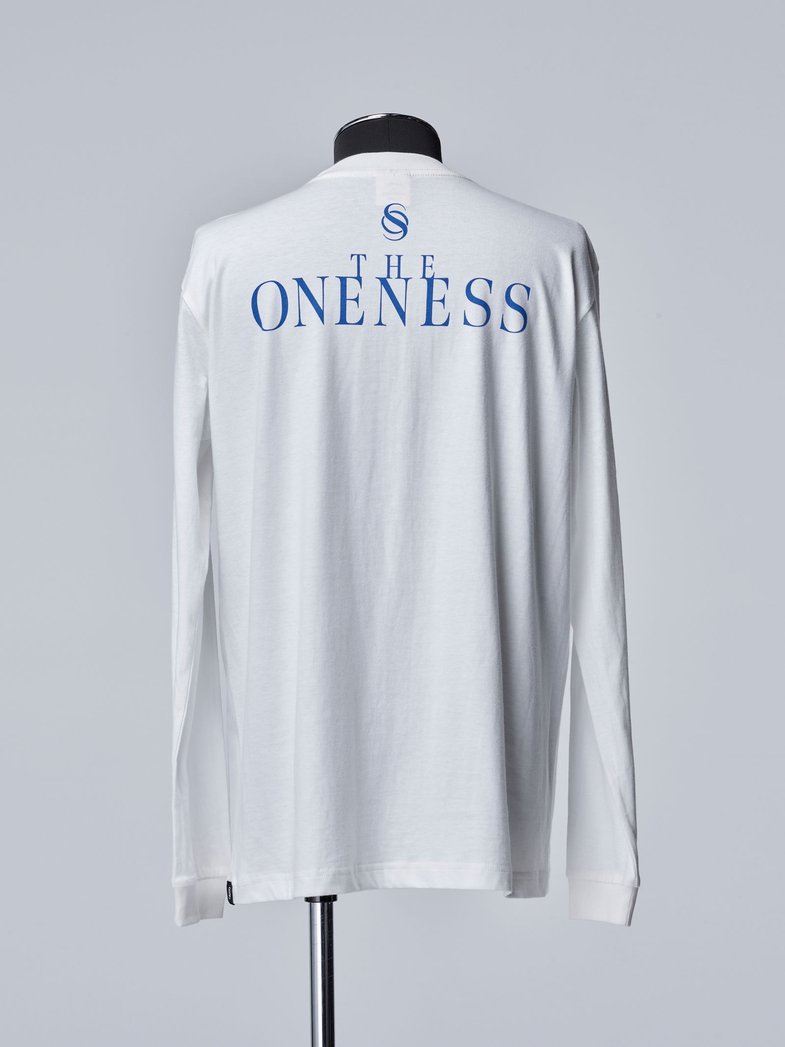 《予約品》 UKRAINE-CharityLongSleevesT-Shirt / 長袖Tシャツ  / ホワイト 【THE ONENESS】 4月中入荷予定