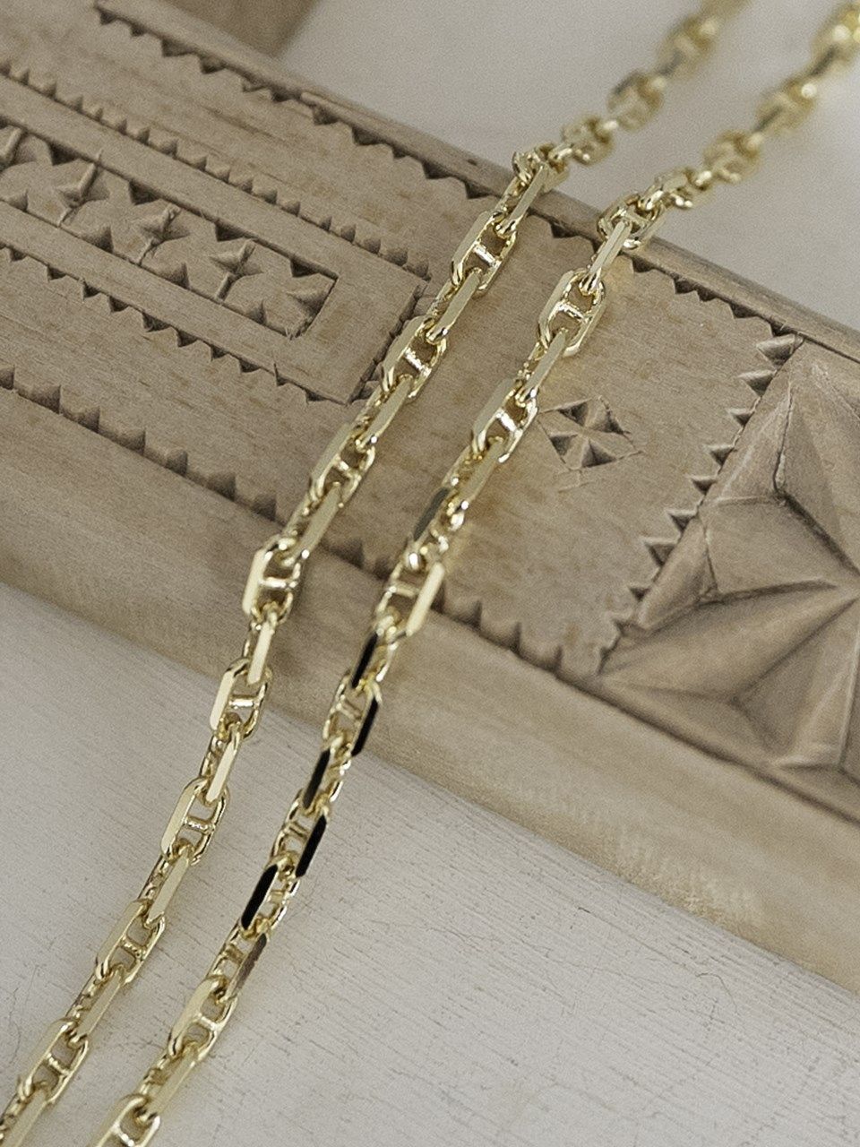 《予約品 》 CUT RORO MARINA CHAIN  / ゴールド 【Iroquois.SENTI】