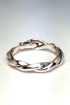 《受注生産》 TRIANGLE BAND RING PINK SILVER リング 【GOD SIZE】 注文から2～4週間後入荷予定