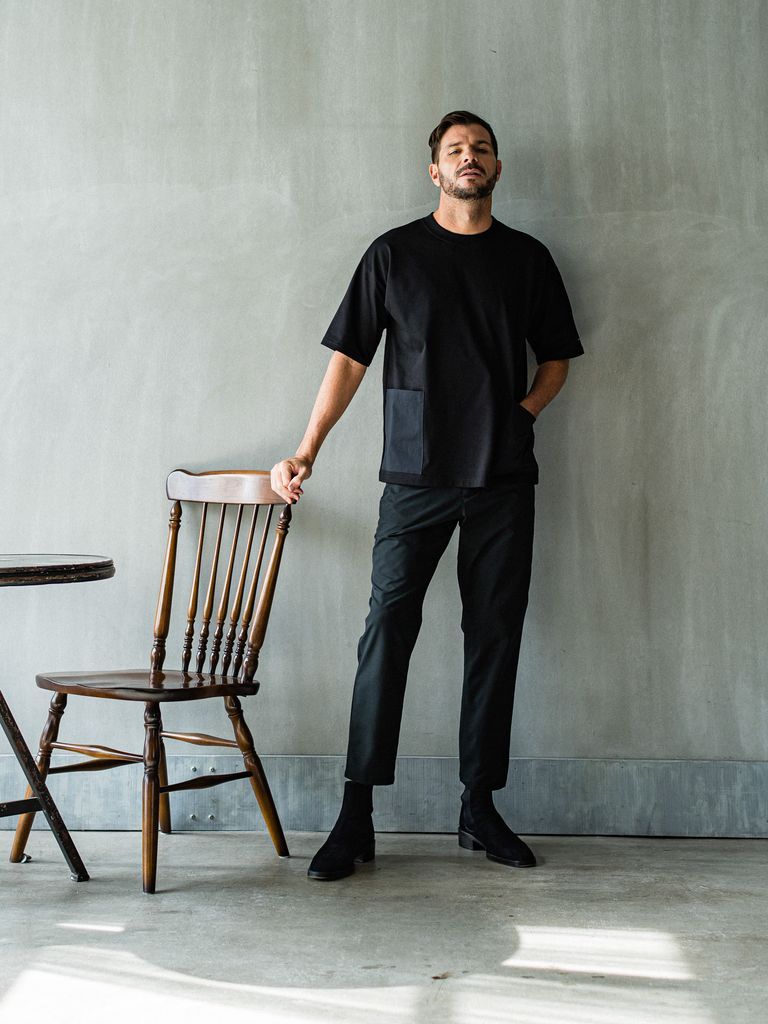 《予約品3月3日18：00締め》 PAT WIDE EASY PANTS / イージーパンツ / ブラック