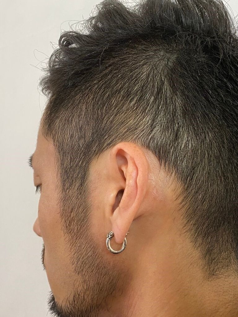 《受注生産》 CROWN HOOP ピアス / 注文から2～3週間後入荷予定