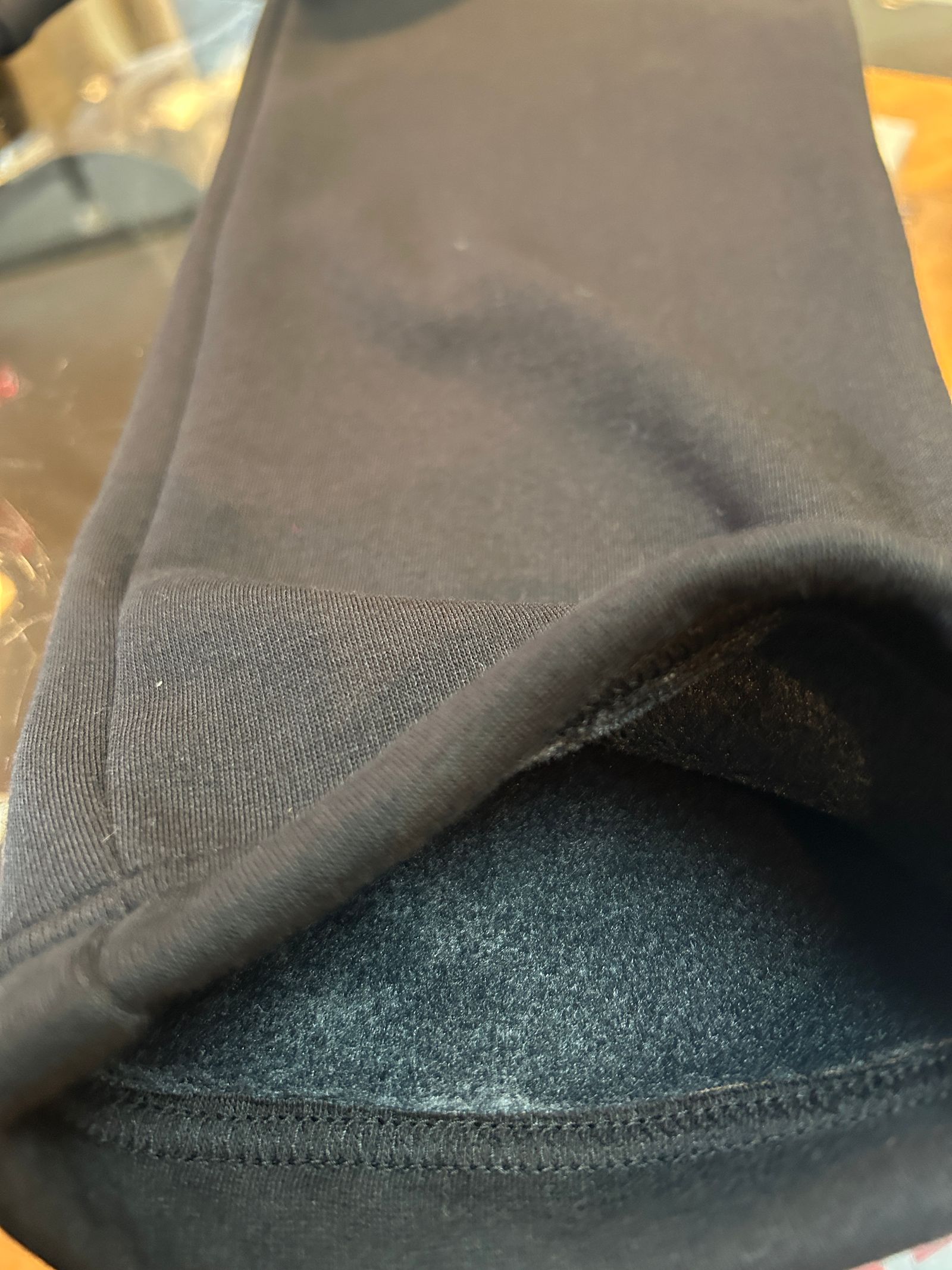 VELOURS FLEECE TYLER PANTS / ベロアフリース タイラーパンツ / ブラック