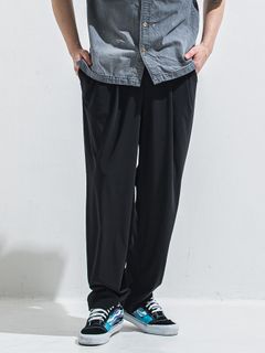 【予約品 2月15日(日) 18:00 締切】BEN PANTS / ワイドルーズパンツ / ブラック