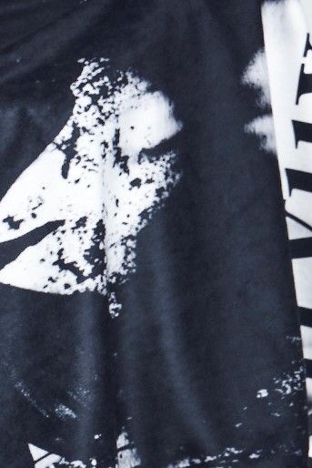 《予約品》 ZippHoodie InkJetFleece / Black&White 【kiryuyrik】 9月入荷予定