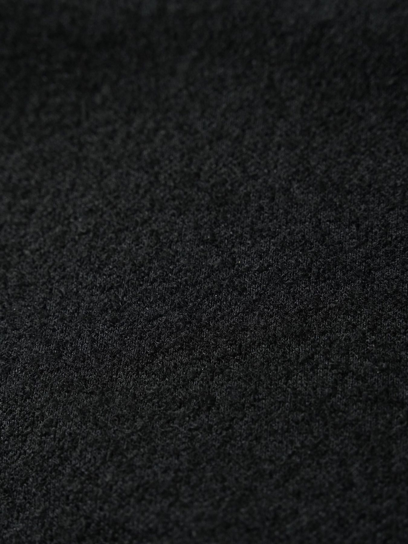 【予約品 5月27日(水) 締切】BOUCLE-VEST / ウール混ブークレー ベスト / ブラック