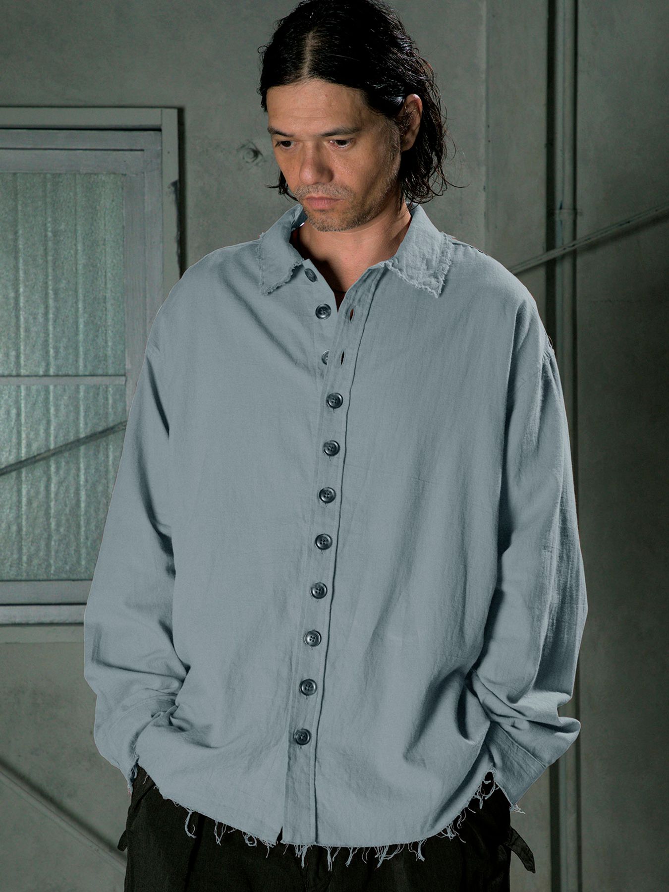 【予約品 11月9日(月) 締切】ANTIQUESHIRT / アンティークシャツ / グレー