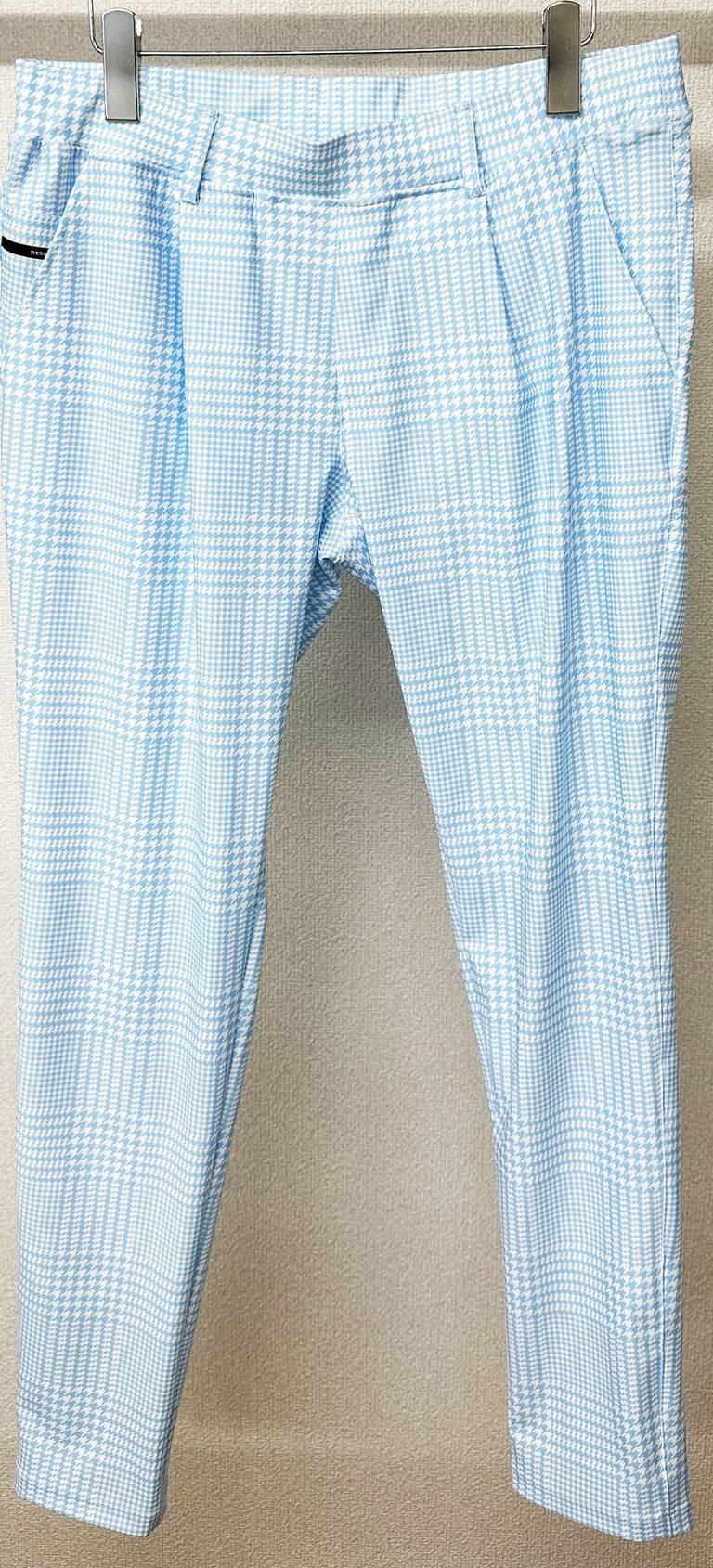 《予約品3月3日18：00締め》 CHRIS EASY TUCK PANTS / イージータックパンツ / グレンチェックサックス