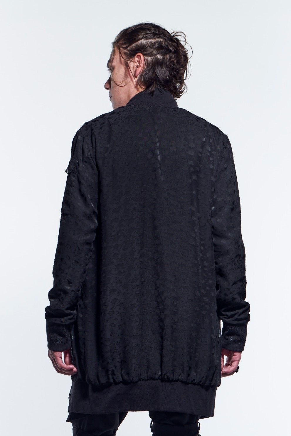 《予約品》 ReversibleLongMA-1 OpalLeopard+Mesh / Black 【kiryuyrik】 6月入荷予定