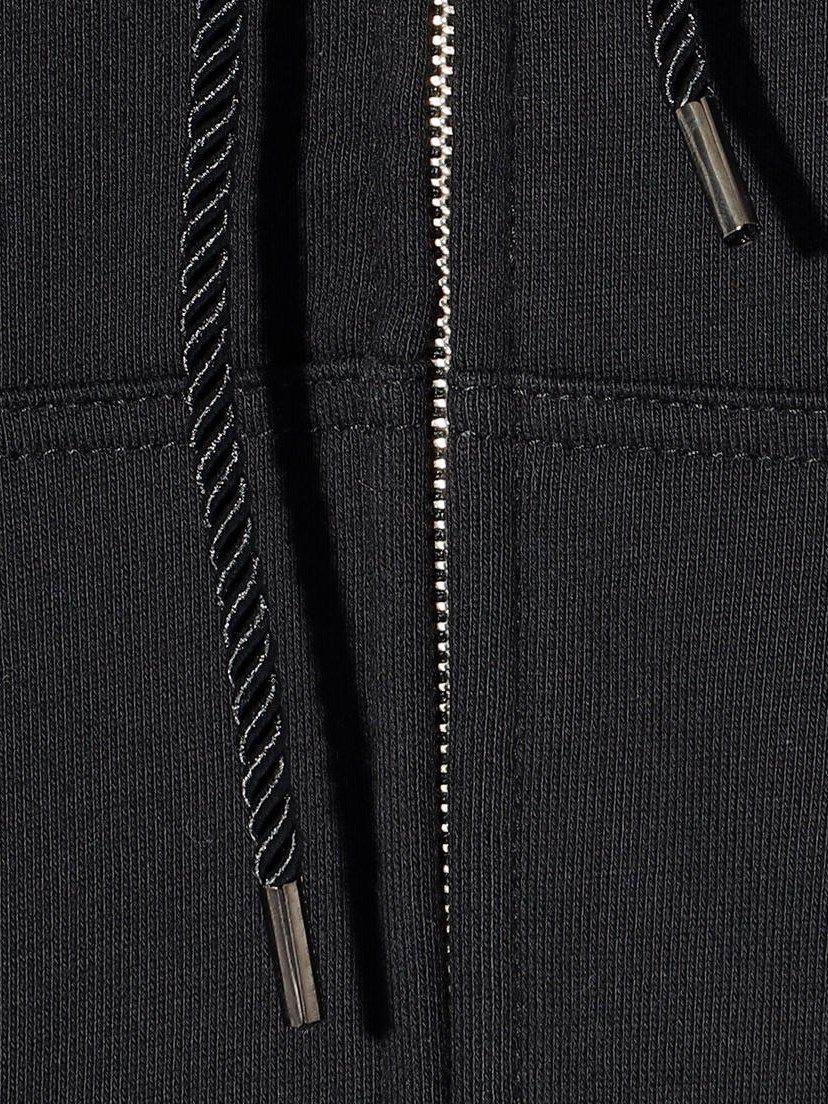 ヘビーウェイト パイル ys mark Zip-up Hoodie / ブラック 【ys Yuji SUGENO】