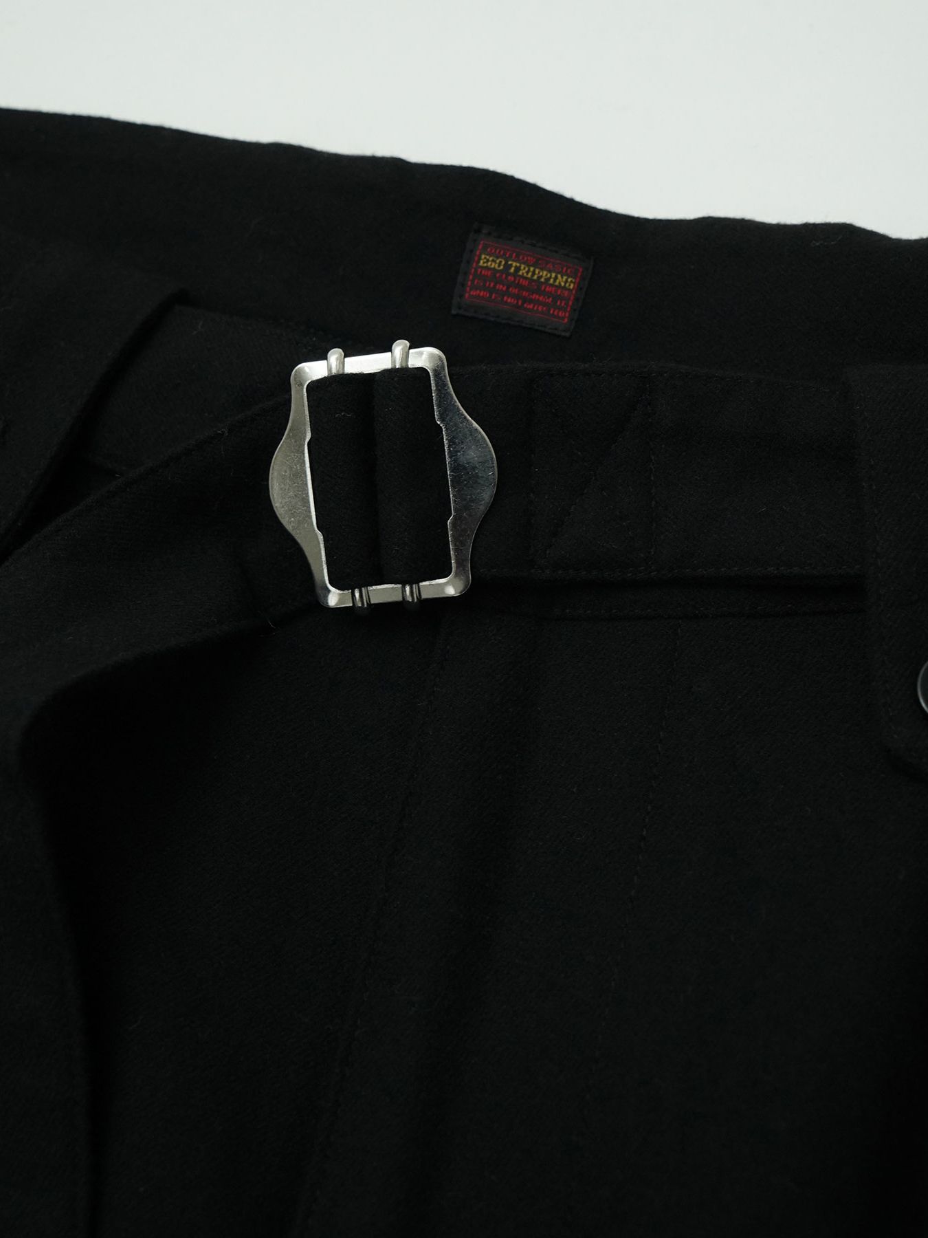 【予約品 】WOOLPILOTPANTS / ウールミリタリーパンツ / ブラック