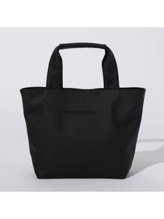 シンセティックレザーミニトートバッグ / ブラック