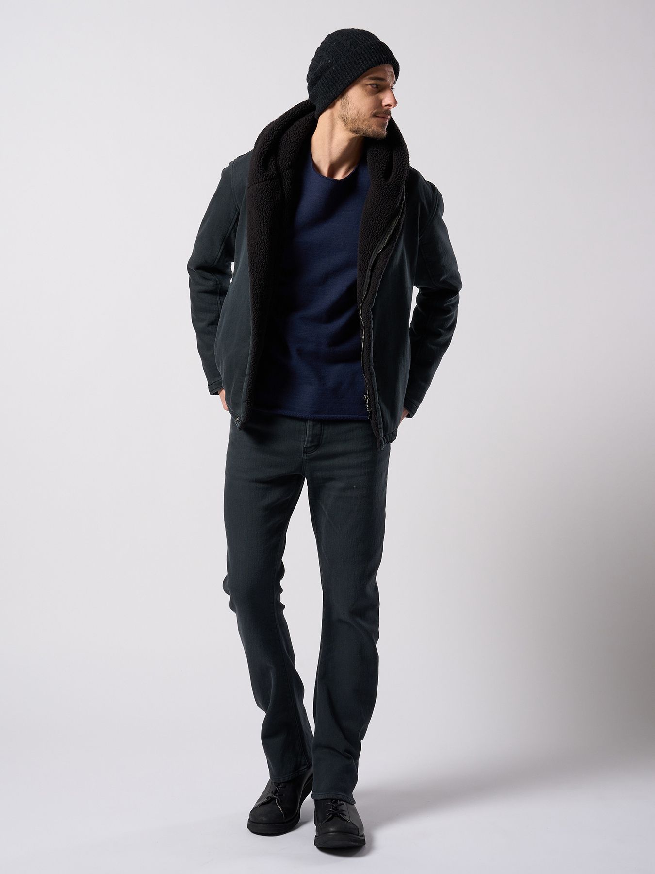 【予約品 4月19日(日) 18時締切】cut-off light sweatshirt / カットオフ ライト スウェットシャツ / インディゴ