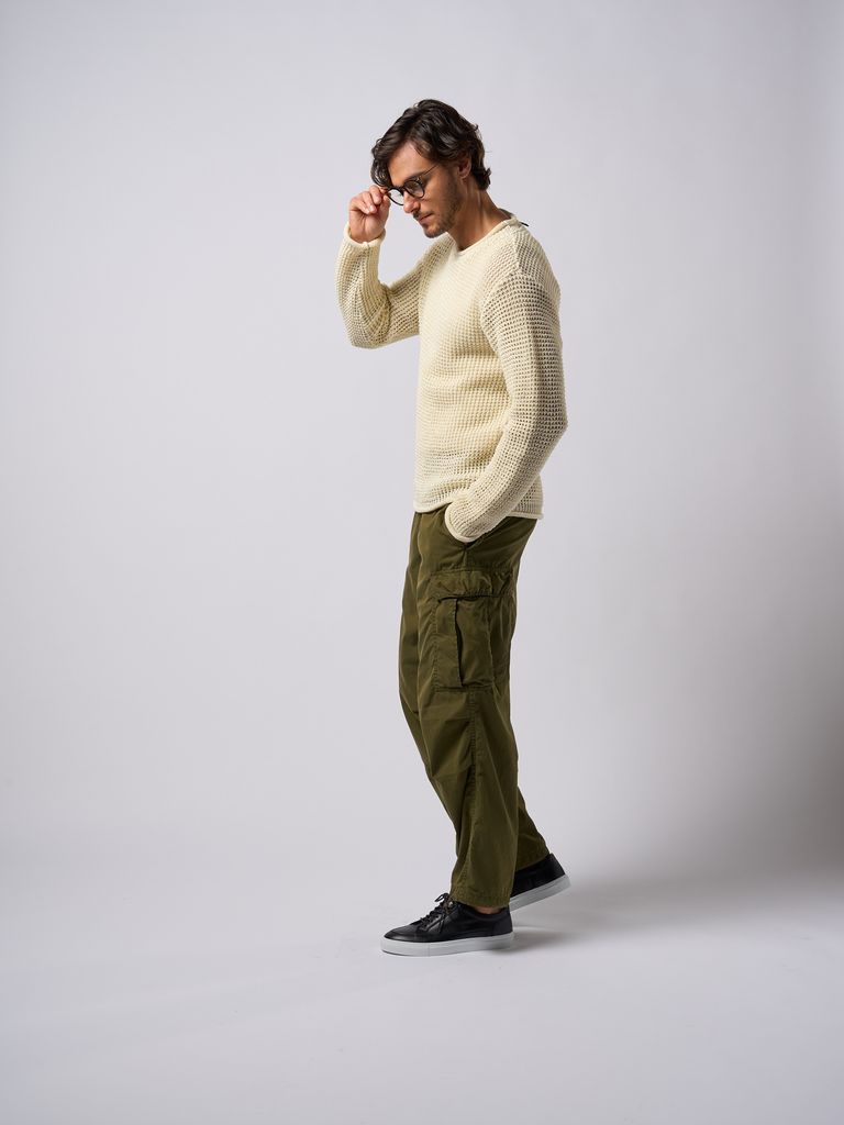 WCJ ニット wjk セーター ニット GIMA roll crew knit メンズ : ZOZOTOWN