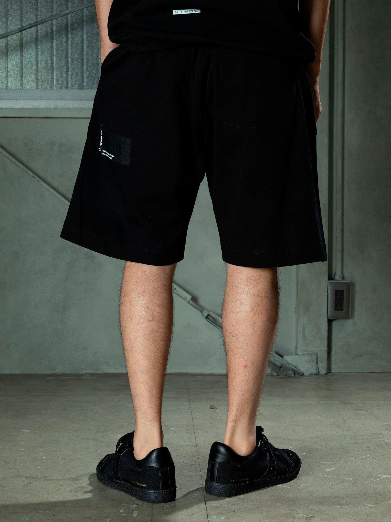 【予約品 11月9日(月) 締切】HEAVYJERSEY Drip / ヘビーオンスジャージー ショーツ / ブラック