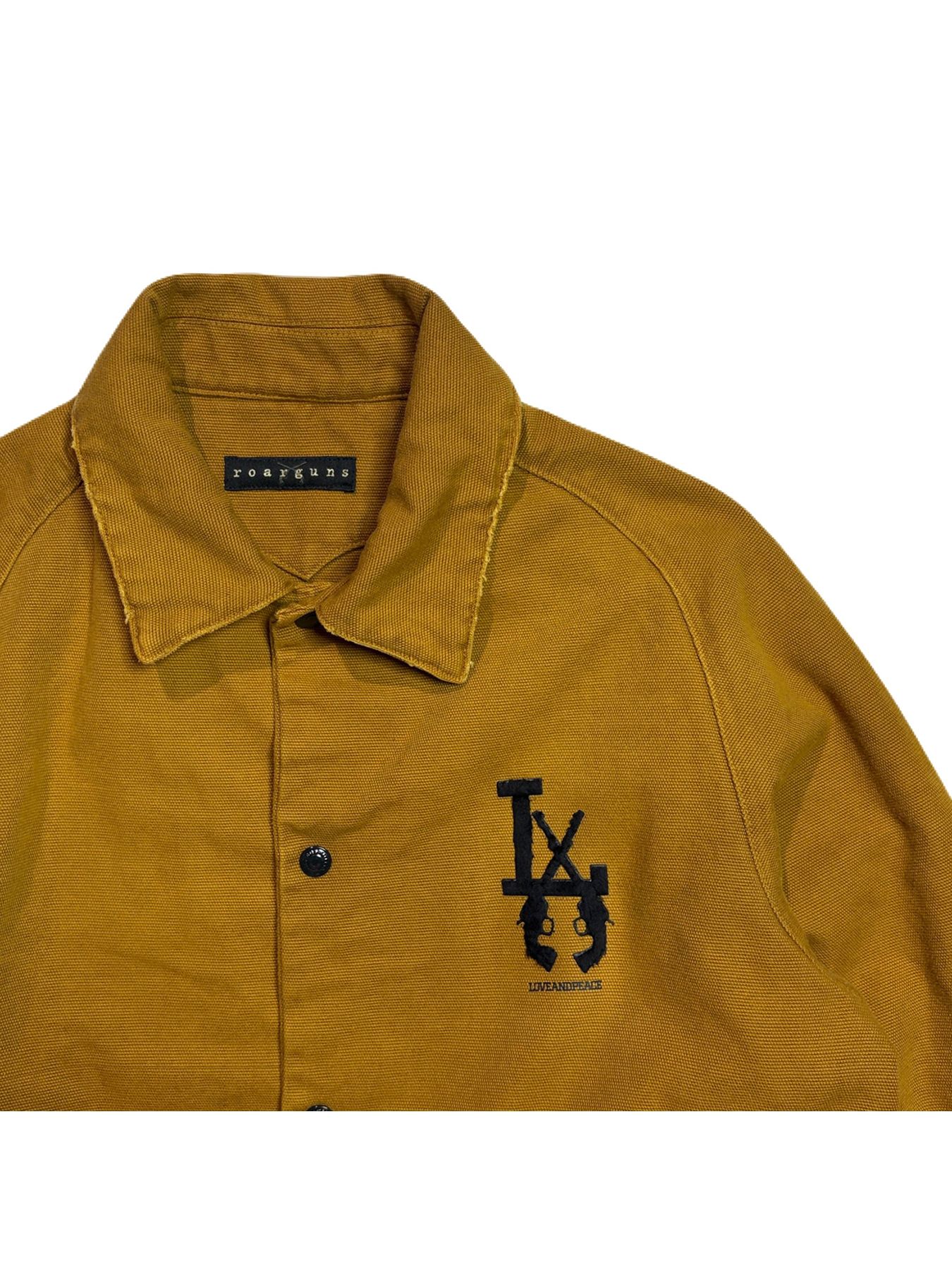 【予約品 3月9日(月) 18:00 締切】LA OXFORD JKT / LA オックスフォード コーチジャケット / マスタード