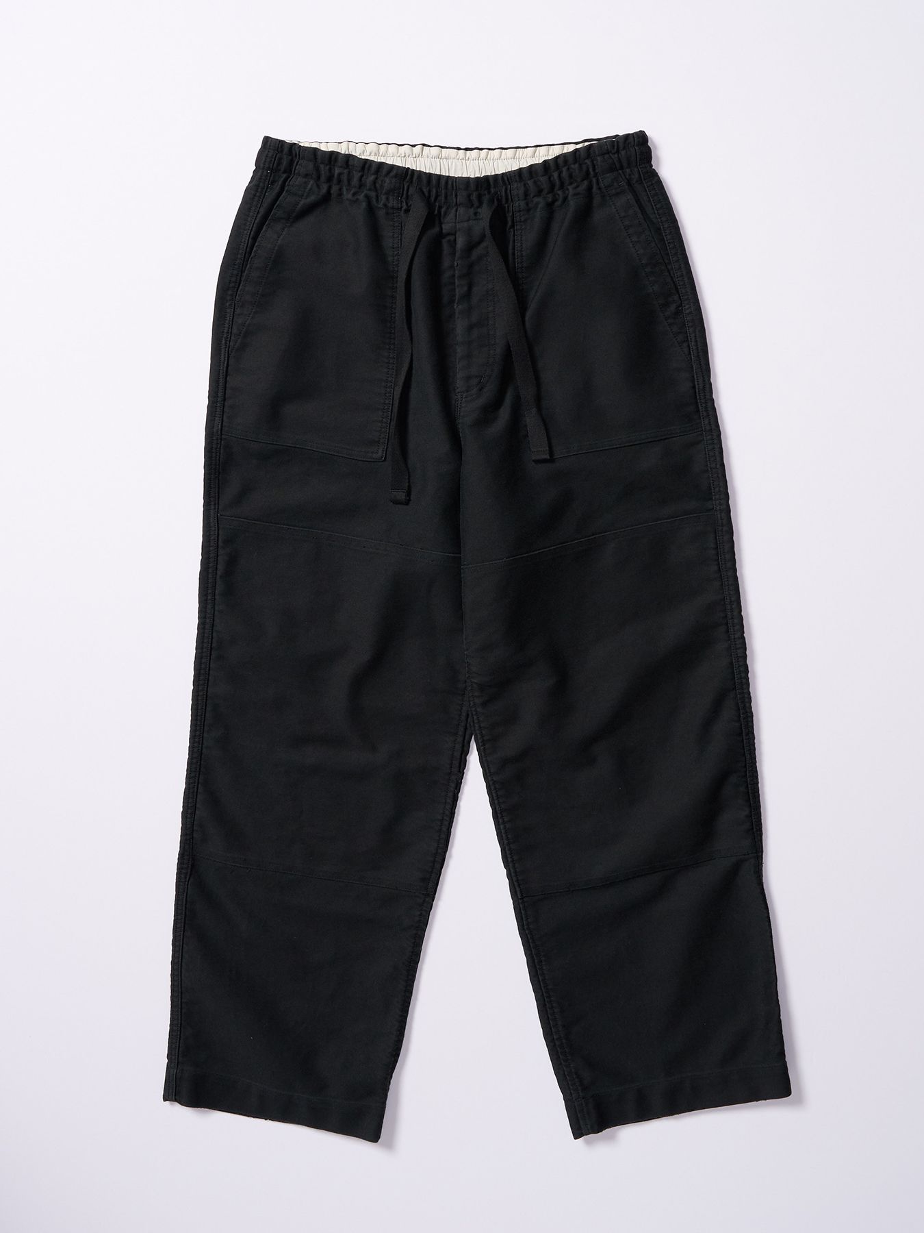 【予約品 4月19日(日) 18時締切】heavy moleskin work pants / ヘビーモールスキン ワークパンツ / ブラック