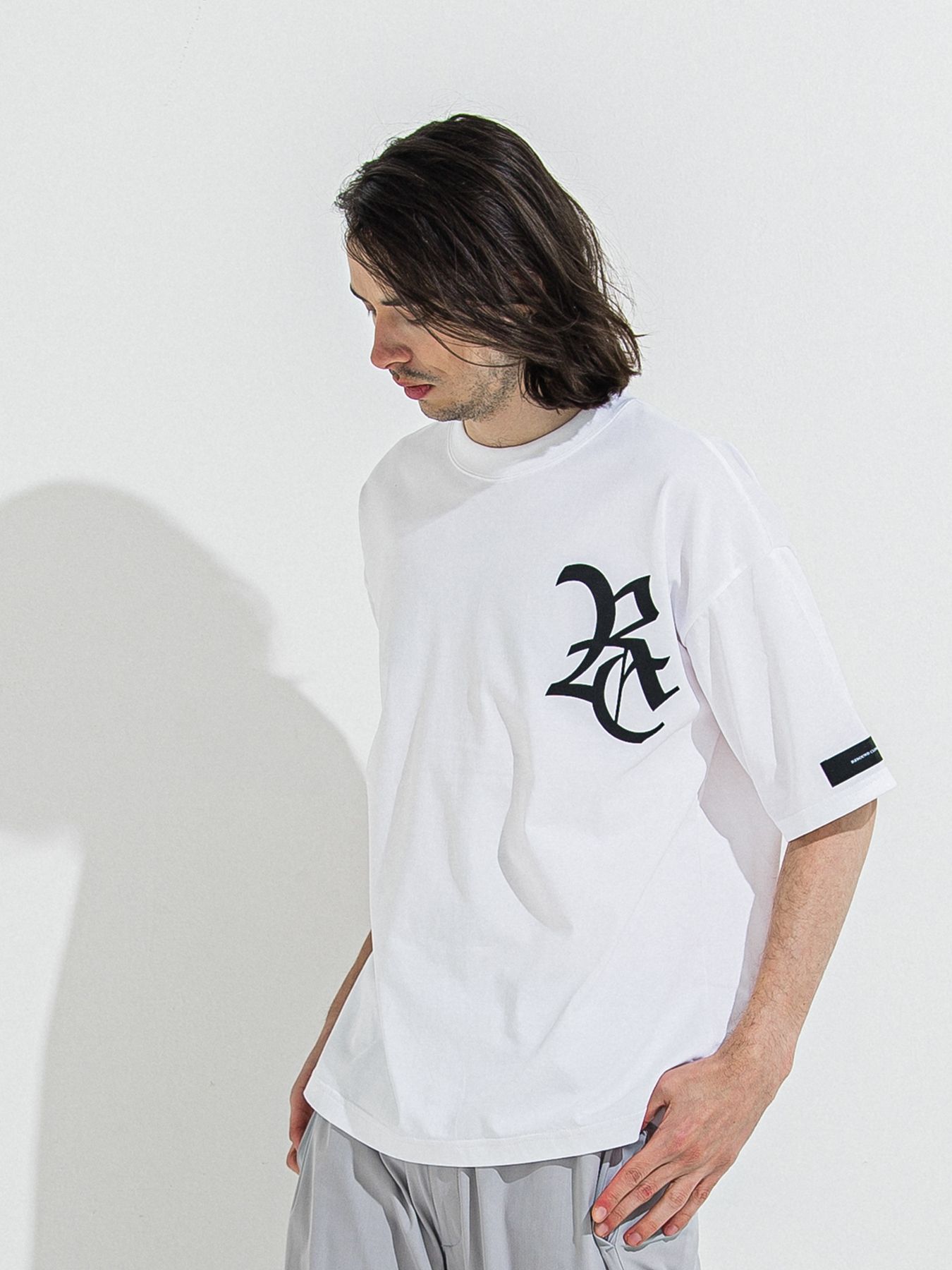 【予約品 】RC OVER TEE /  RCロゴ オーバーサイズTシャツ / ホワイト