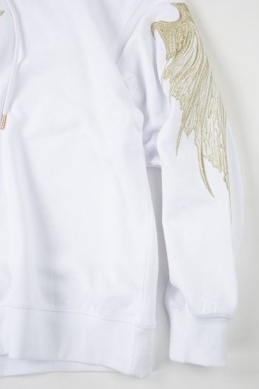 GOLD WING SWEAT PARKA パーカー / White 【BOY LONDON】