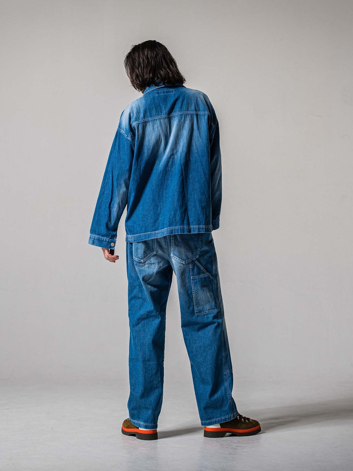 【予約品 11月16日(日) 締切】DOUBLE KNEE PT / ダブルニーワークパンツ / ライトインディゴ